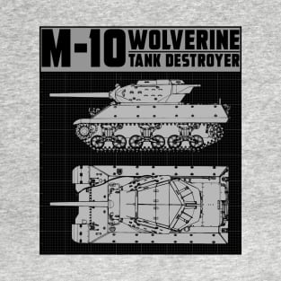 M-10 TANK DESTROYER (WOLVERINE) T-Shirt